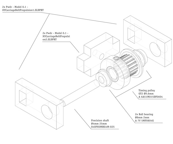 Pwdr-belt-tensioner