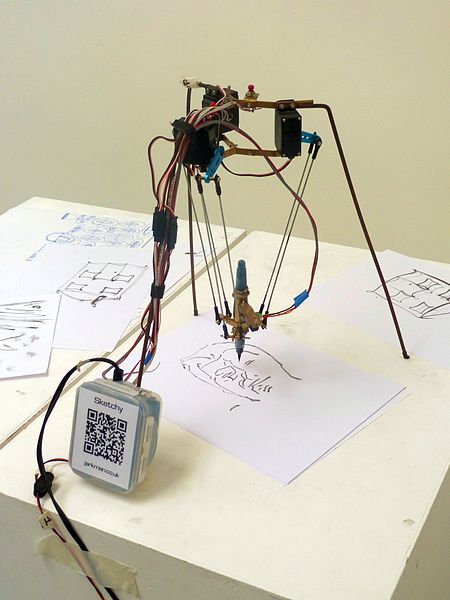 File:Sketchy, portrait-drawing delta robot.jpg