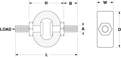 Ring Mounts Drawing