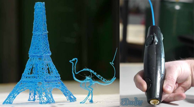 The 3Doodler, 3D printing pen