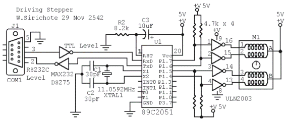 Driving Stepper Diagram