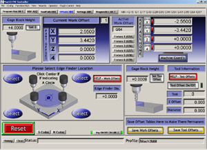 Mach3 Offsets