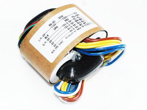 R-Core transformer 30VA 0v-115v-230v Input