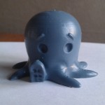 Blue Grey colorFabb PLA/PHA after polish