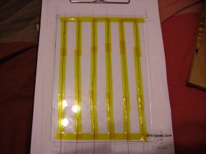 Heated build platform Kapton taped resistance wire