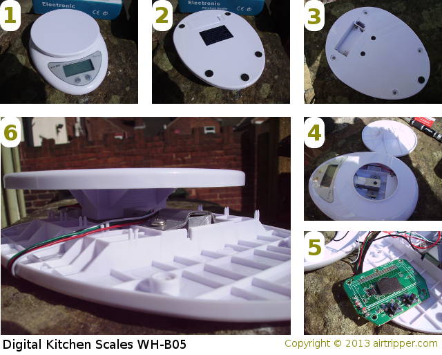 WH-B05 Electronic Digital Scales Teardown