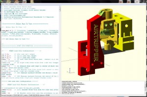 OpenSCAD Application Window View