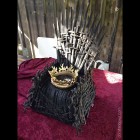 Someone 3D Printed a Baby-Sized Iron Throne from Game of Thrones and It’s as Awesome as it Sounds