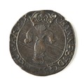 Mynt av silver. 1 mark. 1592 - Skoklosters slott - 109085.tif