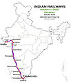(Hapa - Tirunelveli) Express Route map.jpg