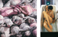 Aris Kalaizis Diptych Oil on canvas 73x73, 73x35 inch 185x185,185x90 cm 1997.png