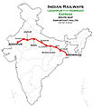 (Jodhpur - Howrah) Express Route map.jpg