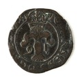 Mynt av silver. 2 öre. 1591 - Skoklosters slott - 109097.tif
