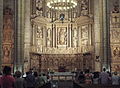Altar mayor de la Catedral de Barbastro.JPG
