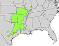 Carya texana range map.jpg