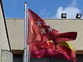 Bandera Comunidad de Madrid, Pueblo Nuevo, España, 2016 01.JPG