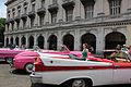 Autos antiguos en el Parque central. Habana Vieja, La Habana, Cuba. Agosto de 2016 04.jpg
