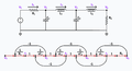 Low pass ladder filter and its signal flow graph.png