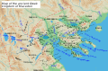 Map of the ancient Greek Kingdom of Macedon (with settlements) (English).svg