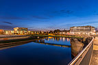 Gustav-Heinemann-Brücke, Berlin-Mitte, Blaue Stunde, HDR, 160206, ako.jpg