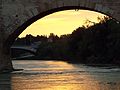 Atardecer en el Puente de Piedra 3.JPG