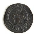 Mynt av silver. 2 öre. 1591 - Skoklosters slott - 109113.tif