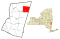 Columbia County New York incorporated areas Canaan highlighted.svg