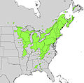 Cornus alternifolia range map.jpg