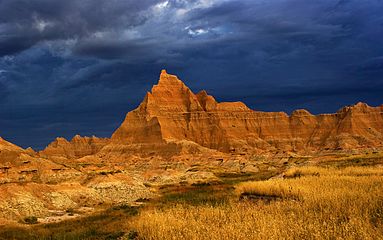 Storm Over The Badlands in South Dakota, USA.jpg