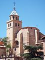 Apse and bell tower of the Cathedral of Albarracín - 01.jpg