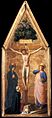 Fra Angelico - Crucified Christ with the Virgin, St John the Evangelist and Cardinal Juan de Torquemada - WGA00665.jpg
