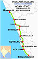(Kannur - Trivandrum) Janshatabdi Express Route map.jpg