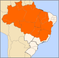 Jurisdição do Tribunal Regional Federal da 1ª Região, Brasil.svg
