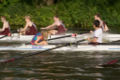 Downing College Boat Club getting bumped May Bumps 2006.jpg