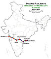 (Kakinada - Mumbai LTT) Express Route map.jpg