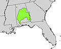 Aesculus parviflora range map.jpg