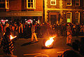 Lewes Bonfire, burning tar barrels.jpg
