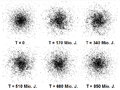 Galaxis Entwicklung Scheibe statischerHalo Draufsicht.png