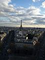 Torre Eiffel - Vista desde el Arco del Triunfo.jpg