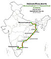 (Muzaffarpur - Yesvantpur) Express Route map.jpg