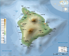 Hawaii Island topographic map-fr.svg