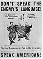 Don't Speak the Enemy's Language, Speak American.jpg