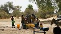 Balga, February 2010, Women around the water pump.jpg