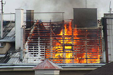 Fire in Olomouc, Gorazdovo náměstí.jpg