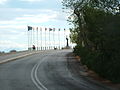 Delphi entrance flags.JPG