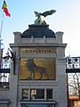 Belgium, Antwerp Zoo, Entrance Gate.JPG