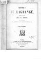 Joseph Louis de Lagrange - Œuvres, Tome 10.djvu