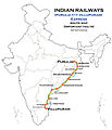 (Villupuram - Purulia) Express Route map.jpg