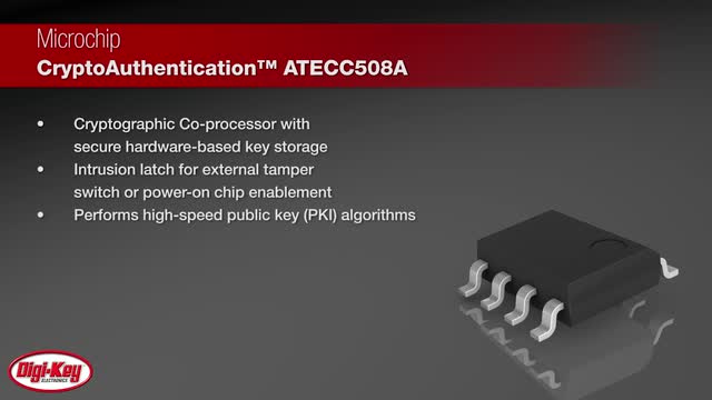 Microchip ATECC508A Crypto 제품 링크