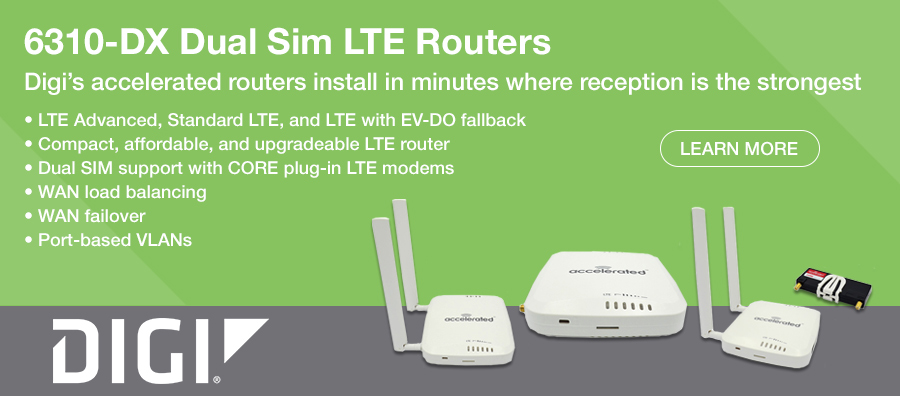 6310-DX Dual Sim LTE Routers